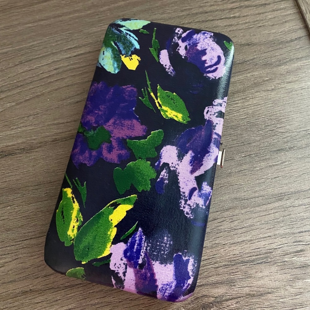 Floral wallet
